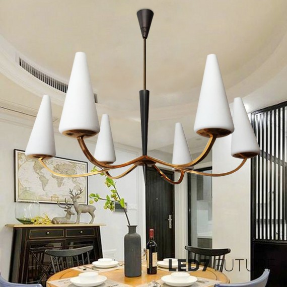 Arlus - Opaline Chandelier